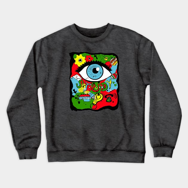 I Study Engineering Crewneck Sweatshirt by Lunatic Painter